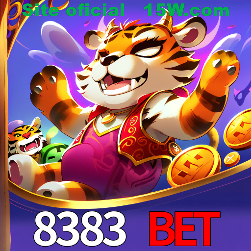 Imagem promocional da 8383 Bet mostrando a plataforma e suas vantagens